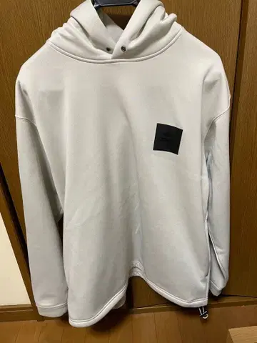 CAMP7 후드 부착 후드티 화이트