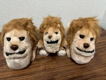 샤클레르 플래닛 라이온 봉제 인형 3개 세트