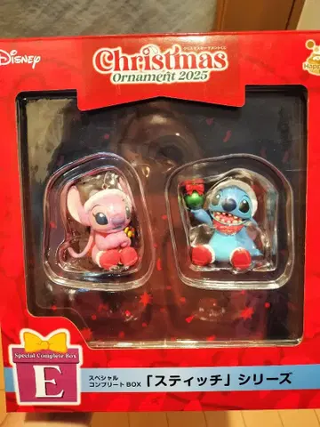 Disney 스티치 크리스마스 오너먼트 2025
