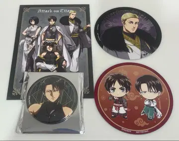 진격의 거인 트리 빌리지 진격 호텔 리바이 엘빈 굿즈 모음