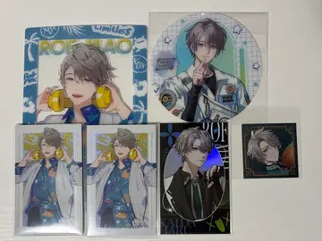 니지산지 카이다 하루 Limitless 폴라로이드풍 카드 클리어 코스터