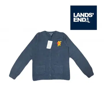 택 포함 새상품 LAND'S END 가디건 L