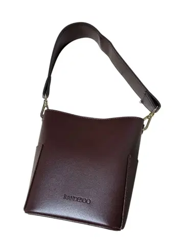 새상품급 RANDEBOO 랑데부 프티 미니 버킷 백 브라운