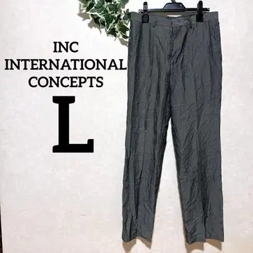 INC INTERNATIONAL CONCEPTS [ L ] 그레이 슬랙스