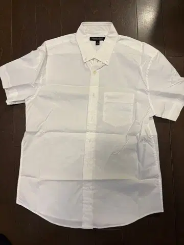 BANANA REPUBLIC 반팔 셔츠 M 화이트