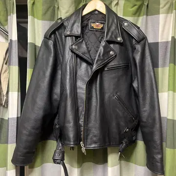 할리데이비슨 블랙 더블 라이더 L 사이즈