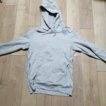 유니클로 U 남성용 후드티 그레이