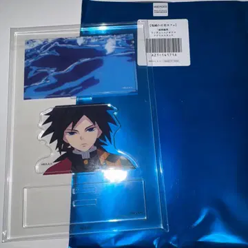 귀멸의 칼날 기둥 카페 미니 디오라마 아크릴 스탠드 토미오카 기유 나기