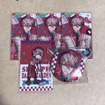 니지산지 VOLTACTION AGF 캔뱃지 세라프 대즐 가든