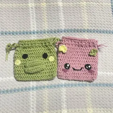 쿠치팟치풍 후라와치풍 복조리 2개 세트