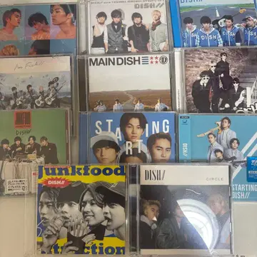 DISH// CD 묶음 판매