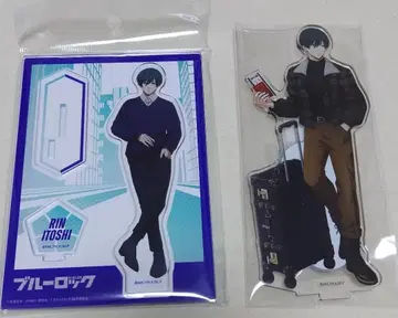 블루 록 이토시 린 겨울 외출 여행 아크릴 스탠드