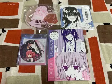 요호 x 보쿠SS 이누보쿠 카페 아크릴 코스터 캔뱃지 코스터