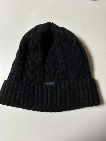 Saturdays surf NYC 울100% 니트캡 케이블