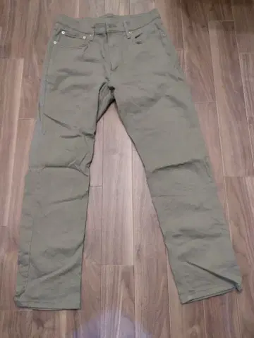 EDWIN 스트레이트 데님 403 카키 W33