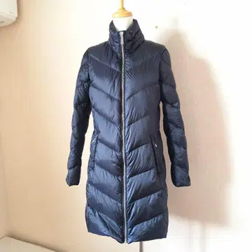 마이클코어스 네이비 다운 자켓 롱 기장 XS