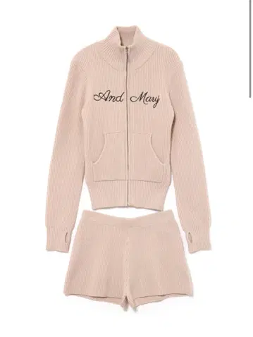 Letter mary logo set up