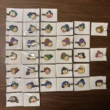 [ 닌타마 란타로 ] 앞머리 클립 전 33종 세트