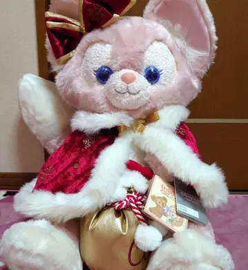 미사용 새상품 상하이 디즈니 크리스마스 리나벨 봉제 인형 m 사이즈