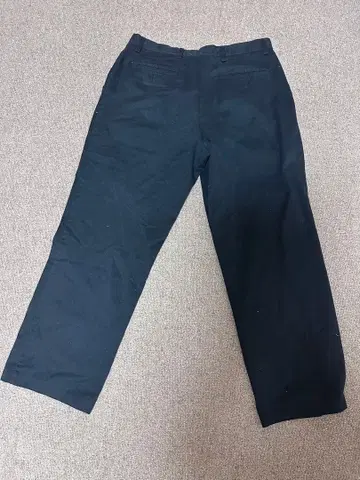 DOCKERS 블랙 치노 팬츠 야마다 렌 바이커