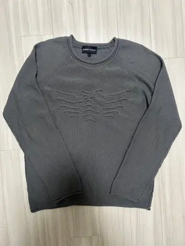 EMPORIO ARMANI 그레이 니트 M