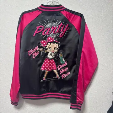 Betty Boop 베티 짱 완판템 바시티 자켓