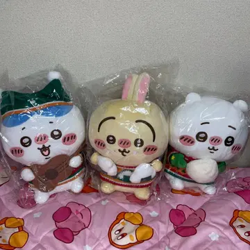 에니마이 치이카와 제일복권 치이카와 하치와레 토끼 새상품 3개 세트