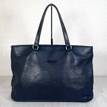 [ 양품 ] 다니엘&밥 가죽 토트 백 A4 수납 NU 별주 네이비