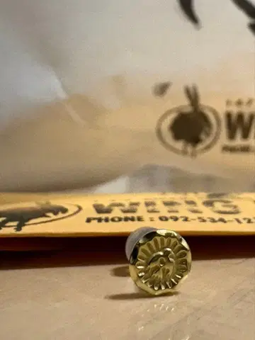 WINGROCK 윙락 귀걸이 귀찌 통금 골드 한쪽 귀