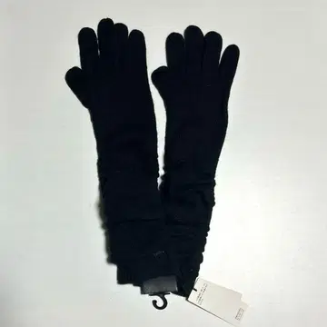 INDIVI 블랙 롱 장갑 미사용품