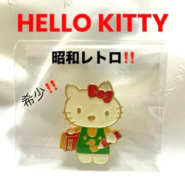 [당시 희귀 쇼와 레트로] 헬로키티 키티 핀 배지 브로치