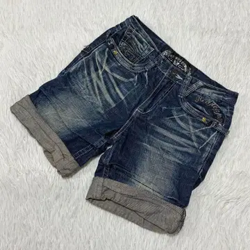 RED PEPPER 데님 숏팬츠 인디고 블루 24 캐주얼