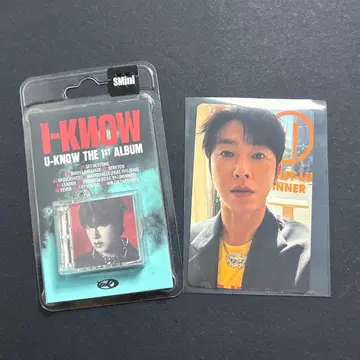 동방신기 유노 솔로 앨범 I-KNOW SMini Ver.