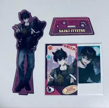 니지산지 외출 Oriens 아크릴 스탠드 폴라로이드 사에키 잇테츠