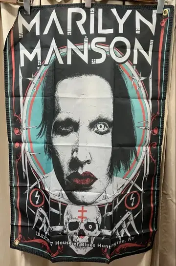 MarilynManson 마릴린 맨슨 폴리 태피스트리 60 x 90cm