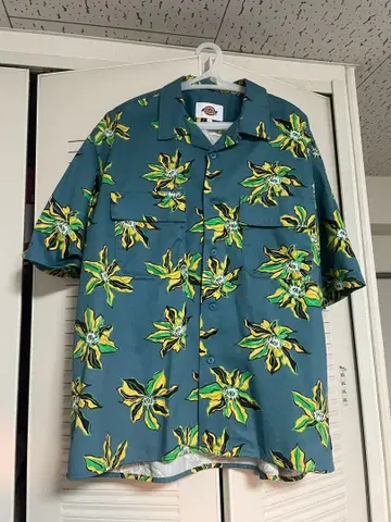 Dickies 알로하 셔츠 꽃무늬