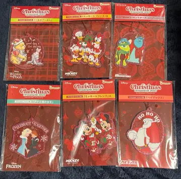 Happy 복권 디즈니 오너먼트 복권 아크릴 오너먼트 6종 세트