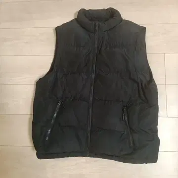 ZARA 블랙 다운 베스트