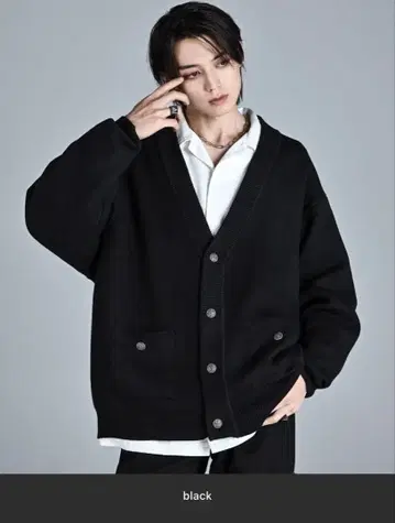 ADRER 가디건 블랙