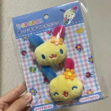 우사하나 봉제 인형 멀티 클립 앞머리 클립 SPINNS 산리오