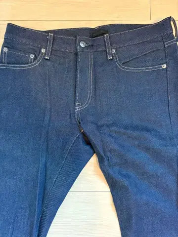 UNIQLO 논 워시 데님 아카미미