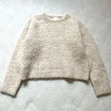 새상품급 Whim Gazette 믹스얀 크루넥 니트 풀오버