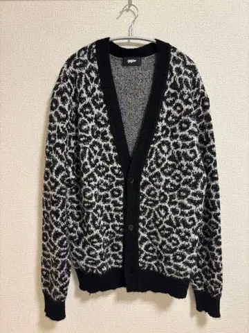 [ MYne ] 레오파드 무늬 가디건 F