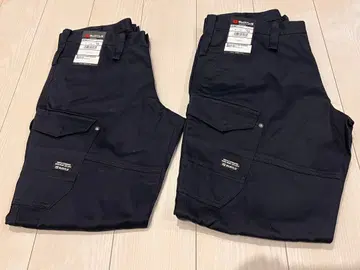 BURTLE 8102 카고 팬츠 LL 네이비 2벌 세트
