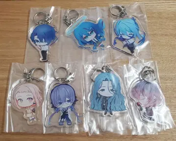 Ado 신기루 큐루룬 아크릴 키링 7개 세트