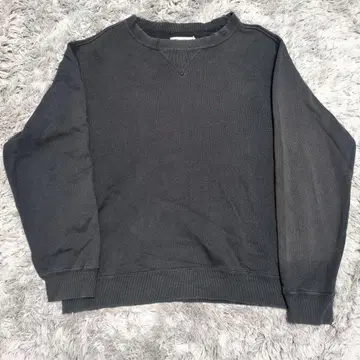 챔피온 앞 V 맨투맨 블랙 M 사이즈