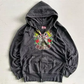 GUNS N' ROSES 건즈 지퍼 후드티 긴팔