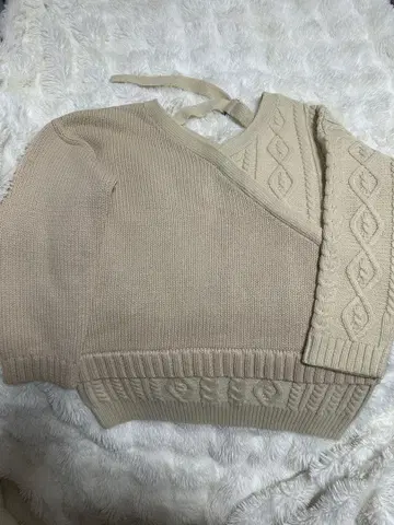 MOUSSY 케이블 니트