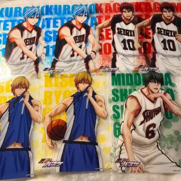 쿠로코의 농구 점보카드 클리어 BIG카드 미니 클리어 파일 아오미네