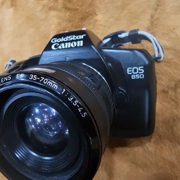 GoldStar Canon EOS 850 카메라 EF 35-70mm 렌즈 | 브랜드 중고거래
